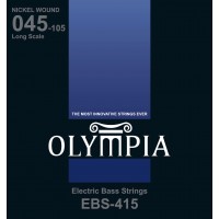 OLYMPIA EBS415 | Set de cuerdas para bajo de cuatro cuerdas Nickel Plated 045-105