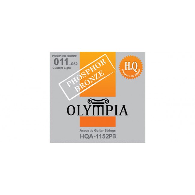 OLYMPIA HQA1152PB | Encordado guitarra acústica 011
