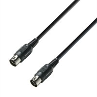 ADAM HALL K3MIDI0150BLK | Cable MIDI 1,5 m negro